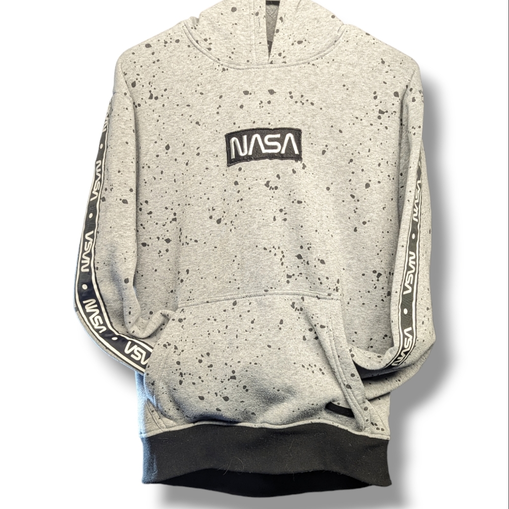 WT02 NASA Hoodie with splatter pattern size S